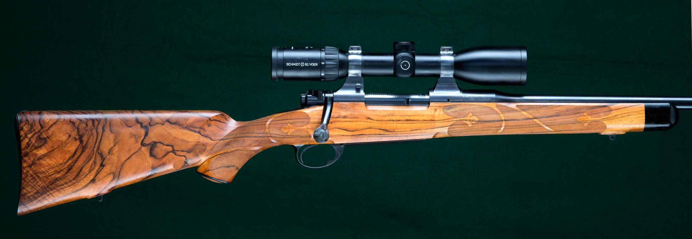 John Bolliger Custom Winchester Model 70 .338 Win. 