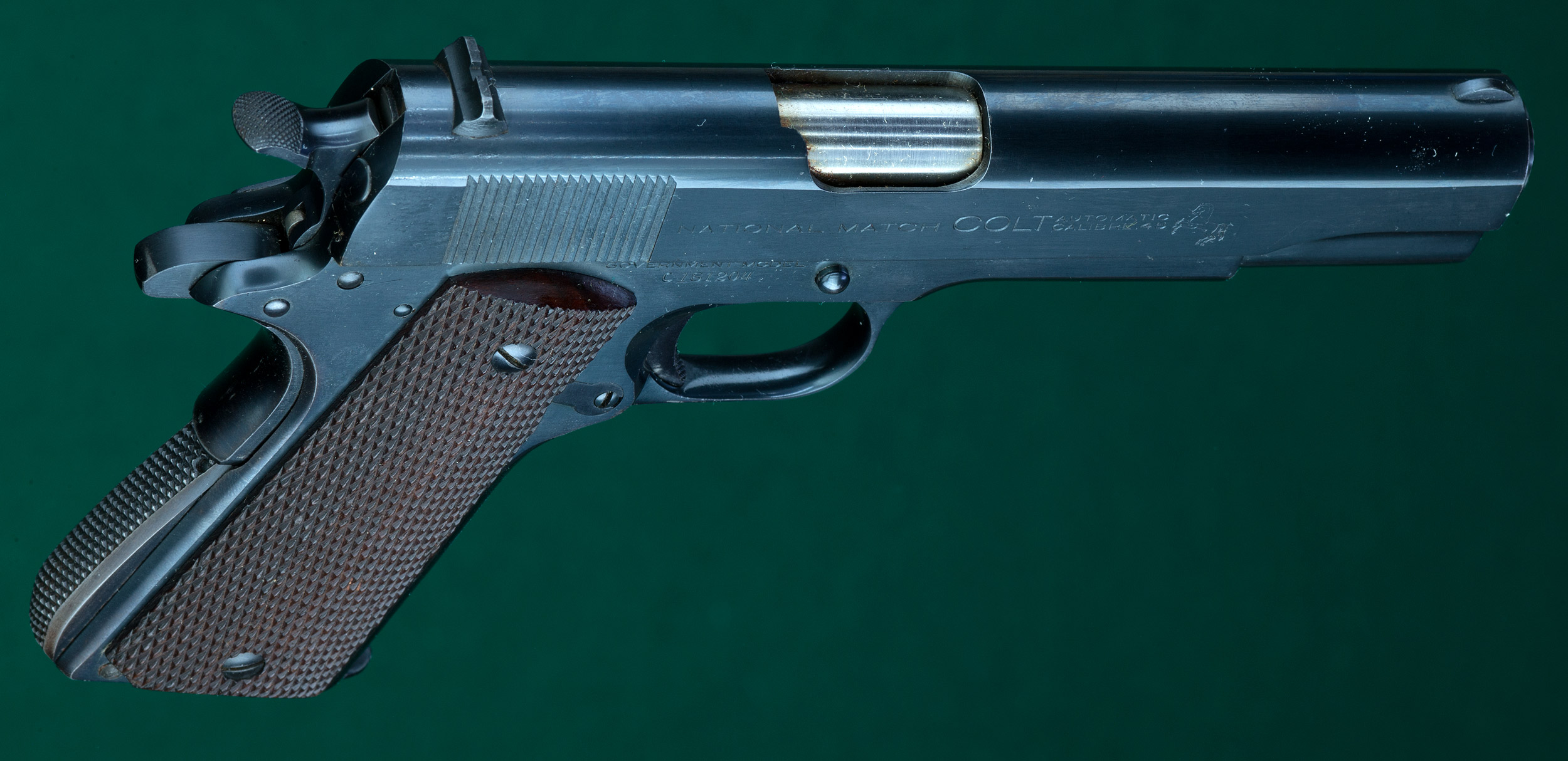 Colt 1911A1 National Match Fixed Sight .45 ACP. 